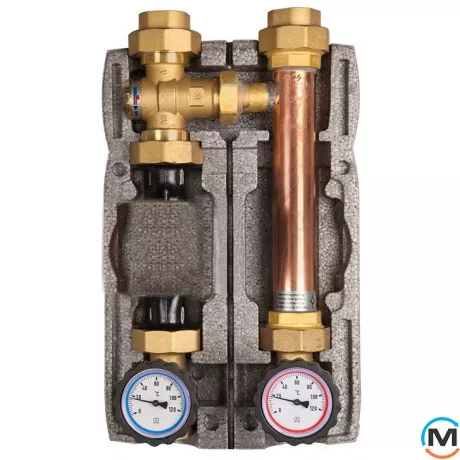 Насосна група Afriso T відкриття 60 (без насоса) DN32 змішувальна, фото 