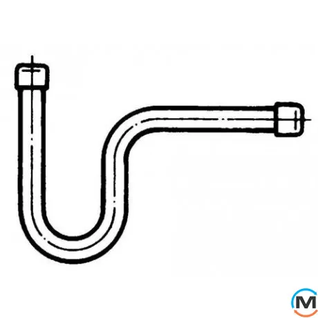 Сифонна труба Afriso U – образної форми для манометра 1/2", фото 