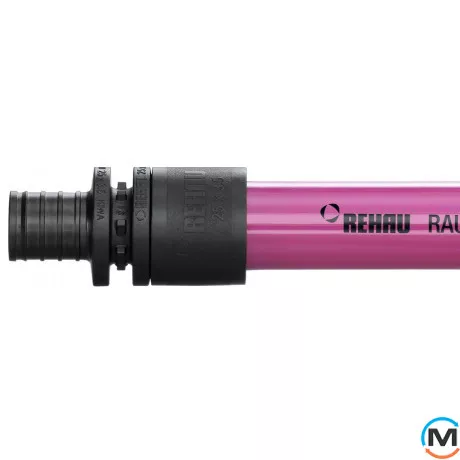 Труба для опалення Rehau Rautitan pink 63х8,7 мм, Тип труби: Проста, Призначення труб: Опалення, Діаметр (мм): 63, Робочий тиск (бар): 10, Матеріал: Пошитий поліетилен Pex-a, фото 