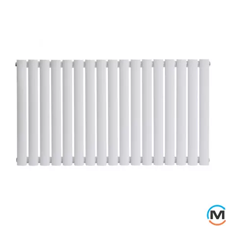 Горизонтальный дизайнерский радиатор ARTTIDESIGN Rimini G 17/550/1003 белый матовый, Подключение радиатора: Боковое, Исполнение: Горизонтальный, Цвет: Белый, Высота (мм): 550, Кол-во секций: 17, Длина (мм): 1003, Глубина (мм): 103, Количество рядов: 1, фото , изображение 3