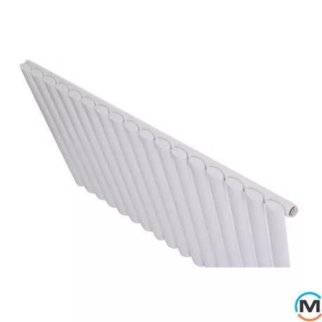 Горизонтальный дизайнерский радиатор ARTTIDESIGN Rimini G 17/550/1003 белый матовый, Подключение радиатора: Боковое, Исполнение: Горизонтальный, Цвет: Белый, Высота (мм): 550, Кол-во секций: 17, Длина (мм): 1003, Глубина (мм): 103, Количество рядов: 1, фото , изображение 5