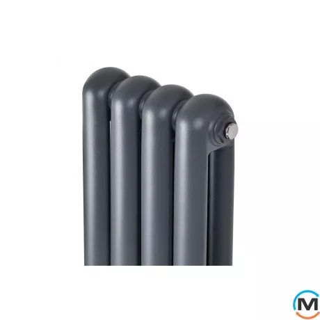 Вертикальный дизайнерский радиатор ARTTIDESIGN Verona 4/1800/300 серый матовый, Цвет: Серый, Высота (мм): 1800, Кол-во секций: 4, Длина (мм): 300, фото , изображение 2