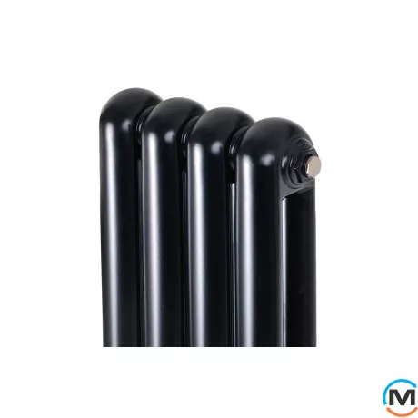 Вертикальный дизайнерский радиатор ARTTIDESIGN Verona 4/1800/300 черный матовый, Цвет: Черный, Высота (мм): 1800, Кол-во секций: 4, Длина (мм): 300, фото , изображение 2