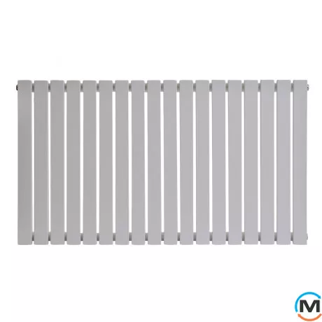 Горизонтальный дизайн радиатор ARTTIDESIGN Terni G 18/600/1062 белый матовый, Подключение радиатора: Нижнее, Исполнение: Горизонтальный, Цвет: Белый, Высота (мм): 600, Кол-во секций: 18, Длина (мм): 1062, Глубина (мм): 99, Количество рядов: 1, фото , изображение 2