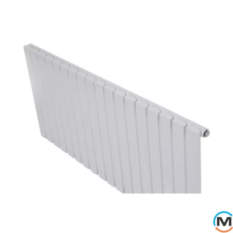 Горизонтальный дизайн радиатор ARTTIDESIGN Terni G 18/600/1062 белый матовый, Подключение радиатора: Нижнее, Исполнение: Горизонтальный, Цвет: Белый, Высота (мм): 600, Кол-во секций: 18, Длина (мм): 1062, Глубина (мм): 99, Количество рядов: 1, фото , изображение 5