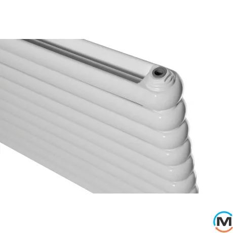 Горизонтальний дизайн радіатор ARTTIDESIGN Sora 10/600/1200 білий матовий, Виконання: Горизонтальний, Колір: Білий, Висота (мм): 600, Глибина (мм): 110, Довжина (мм): 1200, фото , зображення 5