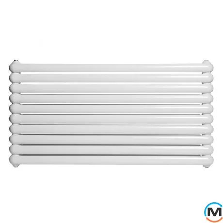 Горизонтальний дизайн радіатор ARTTIDESIGN Sora 10/600/1200 білий матовий, Виконання: Горизонтальний, Колір: Білий, Висота (мм): 600, Глибина (мм): 110, Довжина (мм): 1200, фото , зображення 3