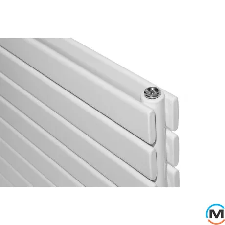 Горизонтальний дизайн радіатор ARTTIDESIGN Livorno II G 8/544/800 білий матовий, Колір: Білий, Висота (мм): 544, Глибина (мм): 97, Кількість секцій: 8, Довжина (мм): 800, фото , зображення 5