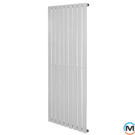 Дизайнерський радіатор вертикальний ARTTIDESIGN Livorno 9/1600/612/50 білий матовий, Колір: Білий, Висота (мм): 1600, Глибина (мм): 93, Кількість секцій: 9, Довжина (мм): 612, фото 