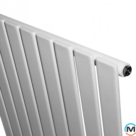 Вертикальний дизайнерський радіатор ARTTIDESIGN Livorno 9/1800/612/50 білий матовий, Колір: Білий, Кількість секцій: 9, Глибина (мм): 9.3, Довжина (мм): 612, фото , зображення 3