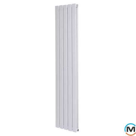 Дизайнерський радіатор вертикальний ARTTIDESIGN Livorno II 5/1800/340 білий матовий, Виконання: Вертикальний, Колір: Білий, Висота (мм): 1800, Глибина (мм): 103, Кількість секцій: 5, Довжина (мм): 340, Макс. Температура (град.): 90, фото 