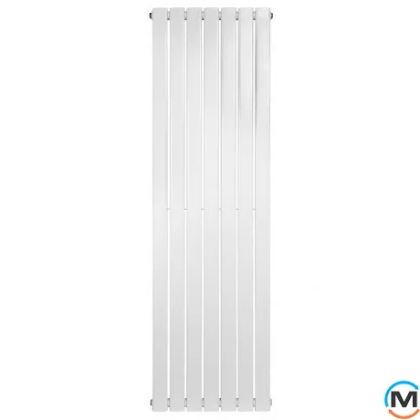 Вертикальний радіатор дизайнерський ARTTIDESIGN Livorno II 7/1800/476 білий матовий, Виконання: Вертикальний, Колір: Білий, Висота (мм): 1800, Глибина (мм): 103, Кількість секцій: 7, Довжина (мм): 476, Макс. Температура (град.): 90, фото , зображення 5