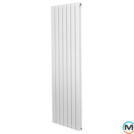 Вертикальний радіатор дизайнерський ARTTIDESIGN Livorno II 7/1800/476 білий матовий, Виконання: Вертикальний, Колір: Білий, Висота (мм): 1800, Глибина (мм): 103, Кількість секцій: 7, Довжина (мм): 476, Макс. Температура (град.): 90, фото 