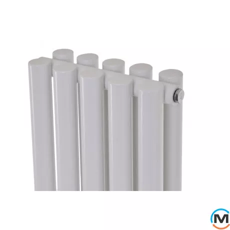 Вертикальний радіатор дизайнерський ARTTIDESIGN Matera II 5/1800/295/50 білий матовий, Колір: Білий, Кількість секцій: 5, Довжина (мм): 295, фото , зображення 2