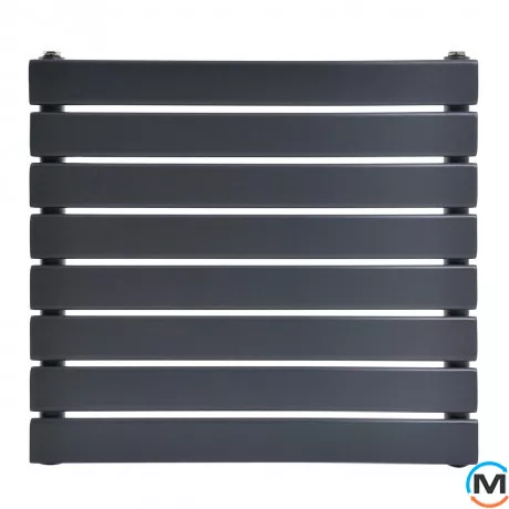 Горизонтальный дизайн радиатор ARTTIDESIGN Livorno II G 8/544/600 серый матовый, Цвет: Серый, Высота (мм): 544, Глубина (мм): 97, Кол-во секций: 8, Длина (мм): 600, фото , изображение 3