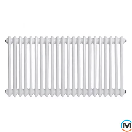 Горизонтальний дизайн радіатор ARTTIDESIGN Bari II G 22/500/1010 білий матовий, Виконання: Горизонтальний, Колір: Білий, Висота (мм): 500, Глибина (мм): 103, Кількість секцій: 22, Довжина (мм): 1010, фото , зображення 5