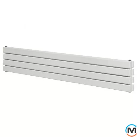 Горизонтальний дизайн радіатор ARTTIDESIGN Livorno II G 4/272/1800 білий матовий, фото 