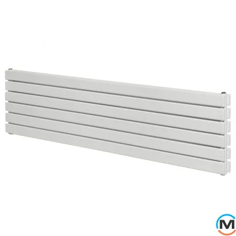 Горизонтальний дизайн радіатор ARTTIDESIGN Livorno II G 6/408/1800 білий матовий, Колір: Білий, Висота (мм): 408, Глибина (мм): 103, Кількість секцій: 6, Довжина (мм): 1800, фото 