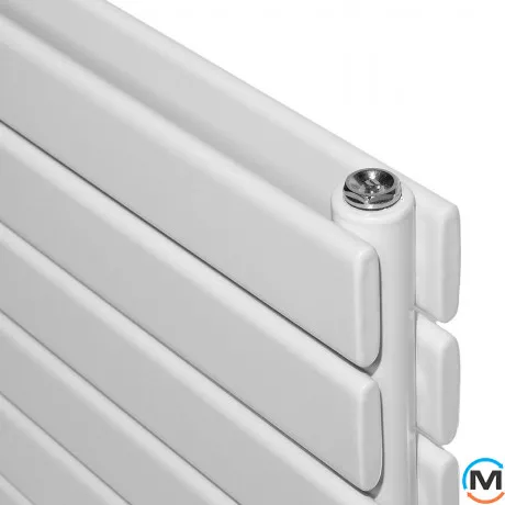 Горизонтальний дизайн радіатор ARTTIDESIGN Livorno II G 6/408/1800 білий матовий, Колір: Білий, Висота (мм): 408, Глибина (мм): 103, Кількість секцій: 6, Довжина (мм): 1800, фото , зображення 3