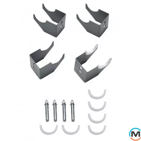 Горизонтальний дизайн радіатор ARTTIDESIGN Rimini II G 17/550/1003 сірий матовий, Підключення радіатора: Бокове, Виконання: Горизонтальний, Колір: Сірий, Висота (мм): 550, Кількість секцій: 17, Довжина (мм): 1003, Глибина (мм): 103, Кількість рядів: 2, фото , зображення 7