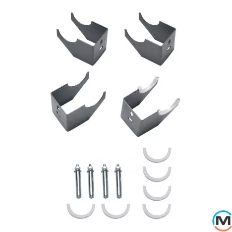 Вертикальный дизайнерский радиатор ARTTIDESIGN Terni 8/1800/472 серый матовый, Подключение радиатора: Боковое, Исполнение: Вертикальный, Цвет: Серый, Высота (мм): 1800, Кол-во секций: 8, Длина (мм): 472, Глубина (мм): 99, Количество рядов: 1, фото , изображение 6