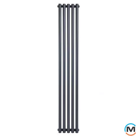 Вертикальный дизайнерский радиатор ARTTIDESIGN Matera 5/1800/295 серый матовый, Цвет: Серый, Кол-во секций: 5, Длина (мм): 295, фото , изображение 4