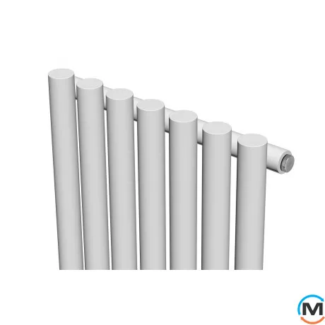 Вертикальний дизайнерський радіатор ARTTIDESIGN Matera 7/1800/413 білий матовий, Колір: Білий, Кількість секцій: 7, Довжина (мм): 413, фото , зображення 5