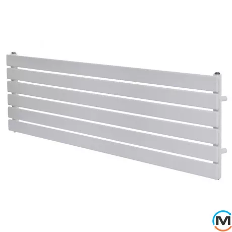 Горизонтальный дизайн радиатор ARTTIDESIGN Livorno G 6/408/1400 белый матовый, Цвет: Белый, Высота (мм): 408, Кол-во секций: 6, Длина (мм): 1400, Глубина (мм): 9.6, фото 