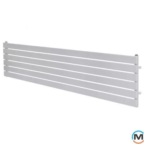 Горизонтальный дизайн радиатор ARTTIDESIGN Livorno G 6/408/1800 белый матовый, Цвет: Белый, Высота (мм): 408, Кол-во секций: 6, Длина (мм): 1800, фото 