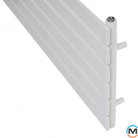 Горизонтальный дизайн радиатор ARTTIDESIGN Livorno G 6/408/1800 белый матовый, Цвет: Белый, Высота (мм): 408, Кол-во секций: 6, Длина (мм): 1800, фото , изображение 3