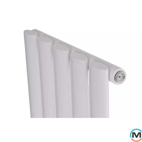 Вертикальный дизайнерский радиатор ARTTIDESIGN Rimini 5/1800/295 белый матовый, Подключение радиатора: Боковое, Исполнение: Вертикальный, Цвет: Белый, Высота (мм): 1800, Кол-во секций: 5, Длина (мм): 295, Глубина (мм): 103, Количество рядов: 1, фото , изображение 5