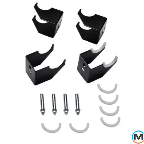 Вертикальный дизайнерский радиатор ARTTIDESIGN Matera 5/1800/295 черный матовый, Цвет: Черный, Кол-во секций: 5, Длина (мм): 295, фото , изображение 6