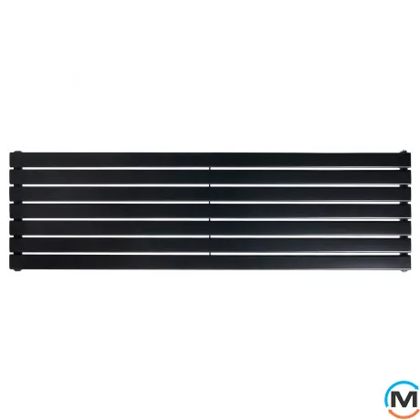 Горизонтальний дизайн радіатор ARTTIDESIGN Livorno G 7/476/1800 чорний матовий, Колір: Чорний, Висота (мм): 476, Кількість секцій: 7, Довжина (мм): 1800, фото 