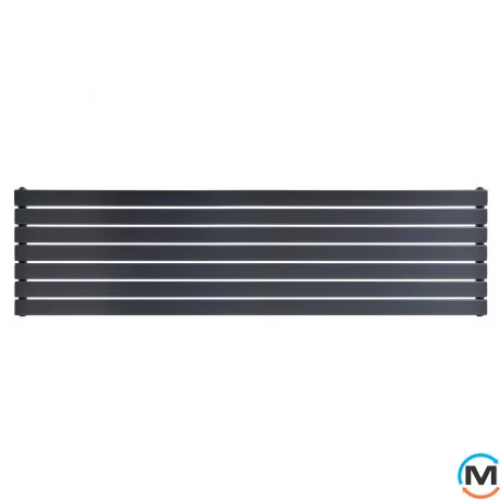 Горизонтальный дизайн радиатор ARTTIDESIGN Livorno II G 7/476/1800 серый матовый, Цвет: Серый, фото , изображение 3