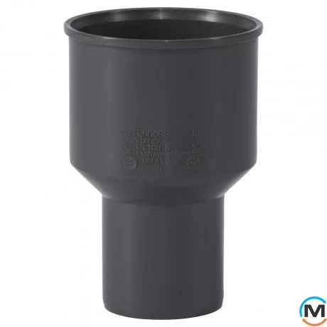 Переход чугун-пластик Ostendorf HT-Safe 50, Вид канализации: Внутренняя, Тип канализации: Простая, Диаметр (мм): 50, Материал: Полипропилен PPR, фото 