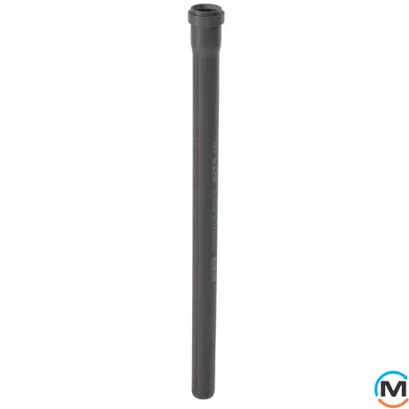 Труба каналізаційна Ostendorf HT-Safe 32*3000, Варіант: З розтрубом, Вид каналізації: Внутрішня, Тип каналізації: Проста, Колір: Темно-сірий, Діаметр (мм): 32, Товщина стінки (мм): 1.8, Довжина (мм): 3000, Матеріал: Поліпропілен PPR, фото 