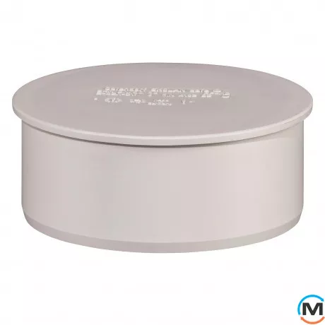 Заглушка канализационная Ostendorf Skolan db 90, Вид канализации: Внутренняя, Тип канализации: Бесшумная, Диаметр (мм): 90, Материал: Полипропилен PPR, фото 