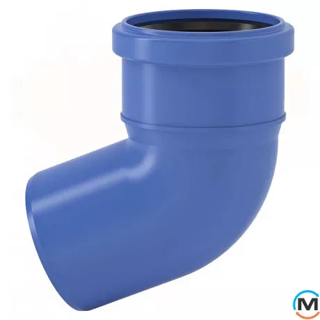 Колено Valsir Triplus Ø110 67°, Градус (град.): 67, Диаметр (мм): 110, фото 