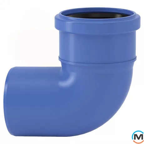 Коліно Valsir Triplus Ø200 87°, Градус (град.): 87, Діаметр (мм): 200, фото 