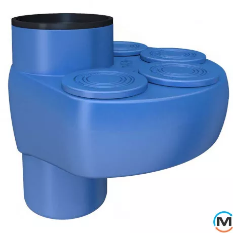 Мультихрестовина Valsir Triplus Ø110 x 4 выхода x Ø32÷50, фото 