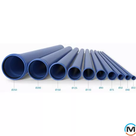 Труба каналізаційна Valsir Triplus Ø40 L=1000 мм, Діаметр (мм): 40, Довжина (мм): 1000, фото , зображення 3