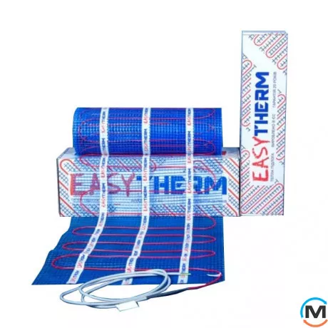 Нагревательный мат двухжильный Easytherm EM 12.00, Мощность, Вт/кв.м.	: 200, Отапливаемая площадь (кв.м): 12, фото 