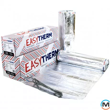 Нагревательный мат двухжильный Easytherm EMF 10.00, Мощность, Вт/кв.м.	: 160, Отапливаемая площадь (кв.м): 10, фото 