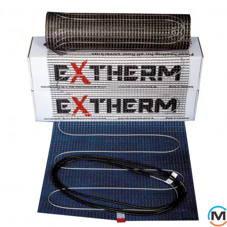 Нагревательный мат двухжильный Extherm ET ECO 1500-180, Отапливаемая площадь (кв.м): 15, Мощность, Вт: 2700, фото 