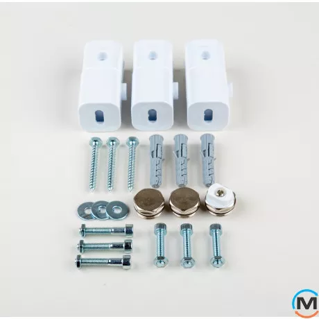 Электрическое полотенцесушитель Luxrad BASIC G 922x500 тен (300 Вт) белый, скрытый монтаж, слева, Высота (мм): 922, Модификация: скрытый монтаж, Исполнение: Левый, Макс. мощность (Вт): 300, фото , изображение 5