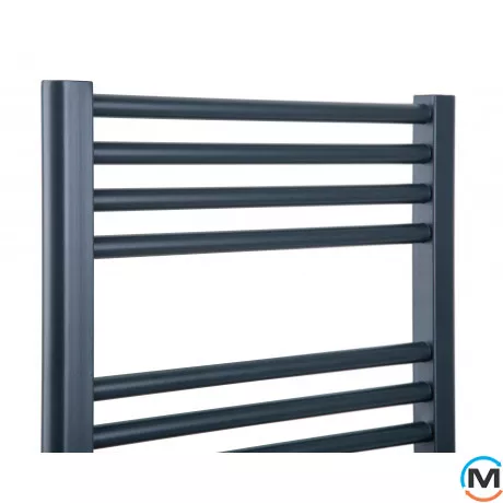 Электрическое полотенцесушитель Luxrad REGULAR 1480x500 антрацит RAL 7016, тен (600 Вт) скрытый монтаж, справа, Высота (мм): 1480, Модификация: скрытый монтаж, Исполнение: Правый, фото , изображение 2