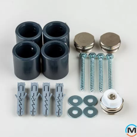 Электрическое полотенцесушитель Luxrad SCALA NEW 1230x500 антрацит RAL 7016, тен (600 Вт) скрытый монтаж, слева, Цвет: Антрацит, Высота (мм): 1230, Модификация: скрытый монтаж, Исполнение: Левый, фото , изображение 6