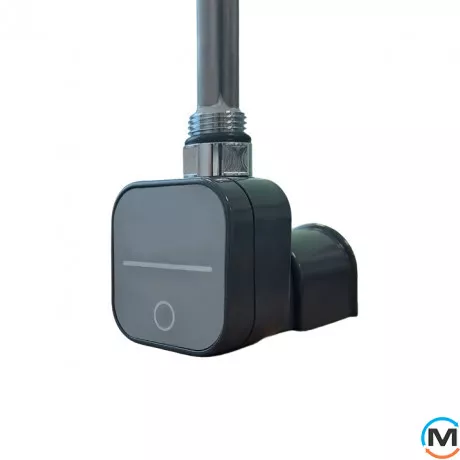 Электрическое полотенцесушитель Luxrad SCALA NEW 1230x500 антрацит RAL 7016, тен (600 Вт) скрытый монтаж, слева, Цвет: Антрацит, Высота (мм): 1230, Модификация: скрытый монтаж, Исполнение: Левый, фото , изображение 7