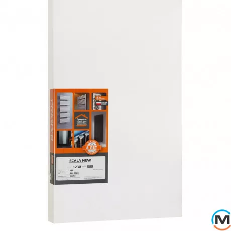 Электрическое полотенцесушитель Luxrad SCALA NEW 1230x500 белый RAL 9003, тен (600 Вт) скрытый монтаж, слева, Цвет: Белый, Высота (мм): 1230, Модификация: скрытый монтаж, Исполнение: Левый, фото , изображение 4