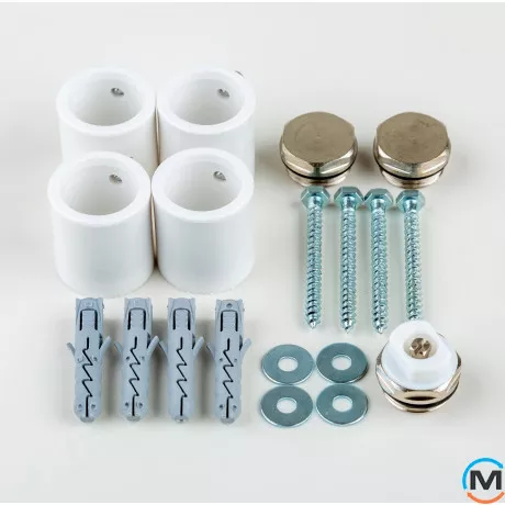 Электрическое полотенцесушитель Luxrad SCALA NEW 1230x500 белый RAL 9003, тен (600 Вт) скрытый монтаж, слева, Цвет: Белый, Высота (мм): 1230, Модификация: скрытый монтаж, Исполнение: Левый, фото , изображение 7